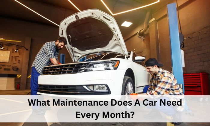 What Maintenance Does A Car Need Every Month?